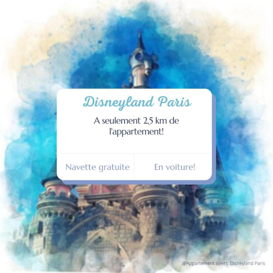 Appartement 7 Pers A Disneyland Paris Шессі Екстер'єр фото